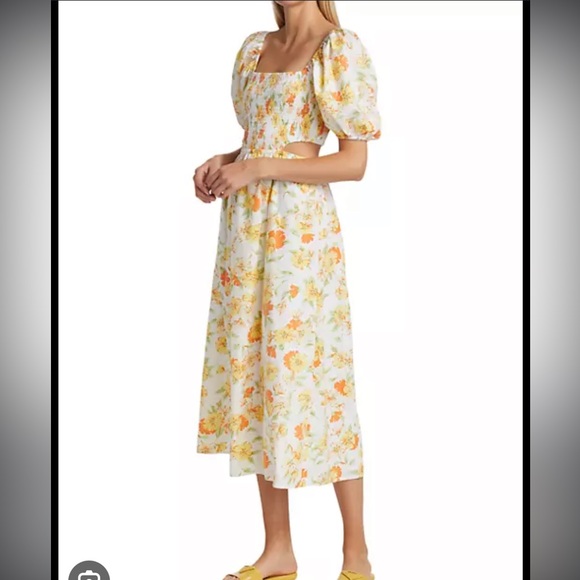 Faithfull the Brand Loucetta Midi Dress - Picture 4 of 12